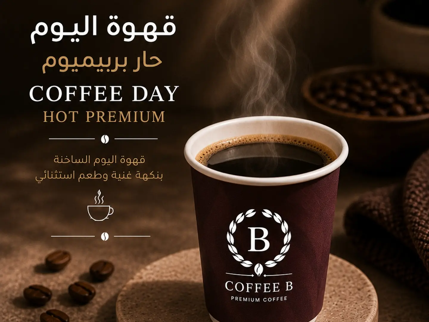 Hot Coffee Day Premium - Small