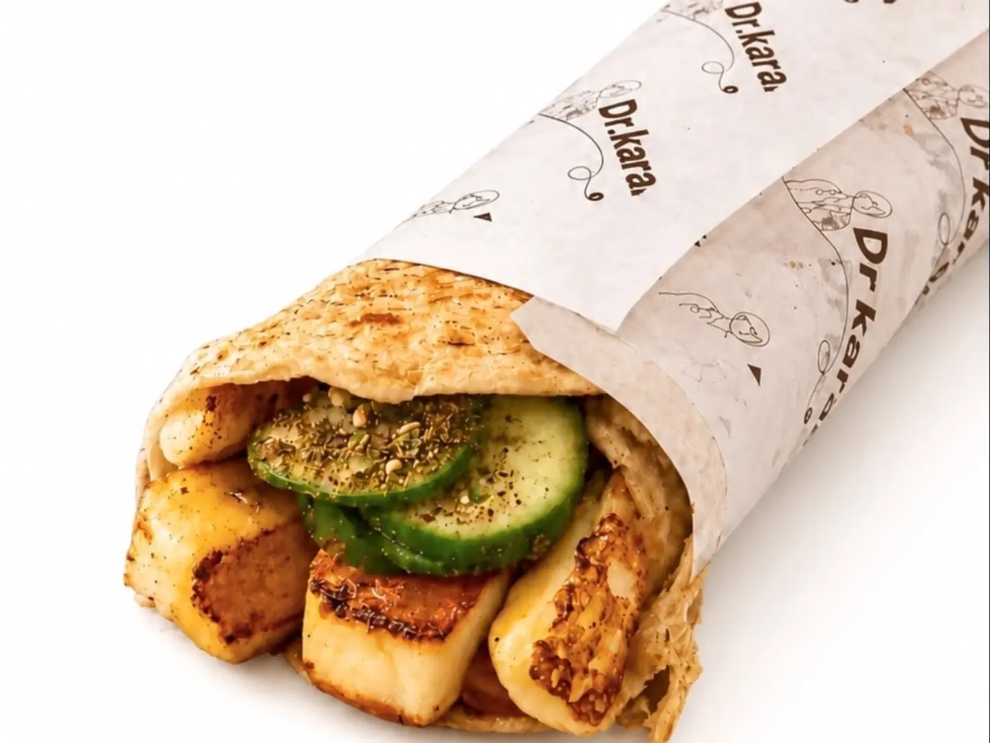 Grilled Halloumi With Tomatoes, Cucumbers And Thyme
