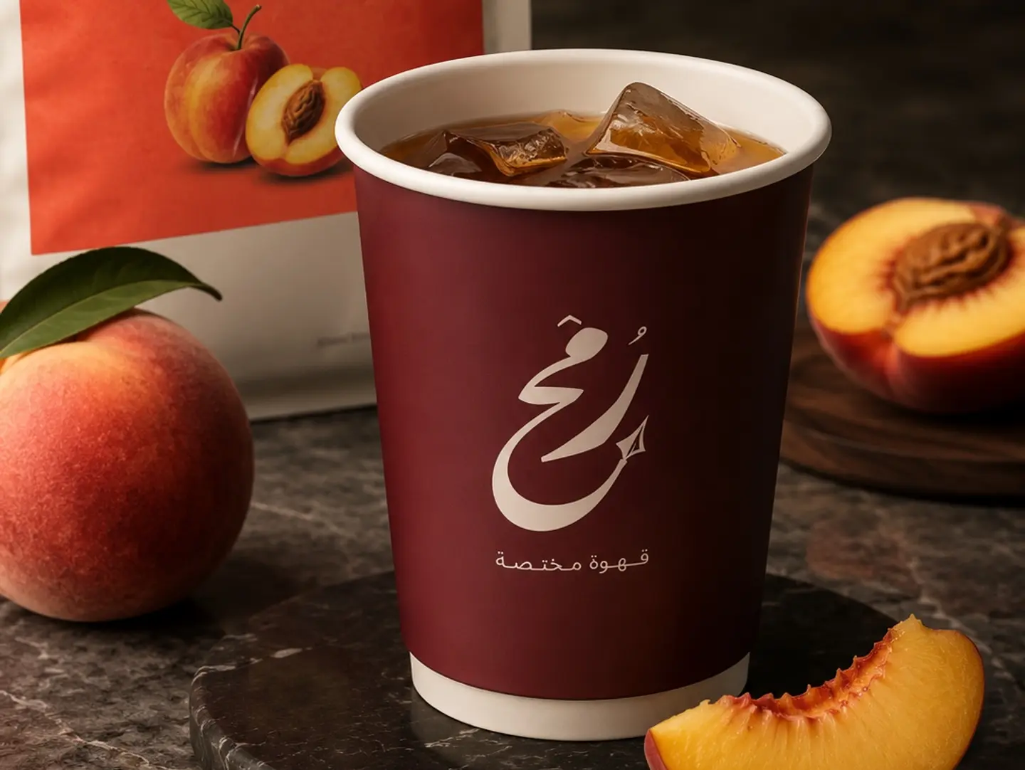 Cold Brew Coffee (Peach)