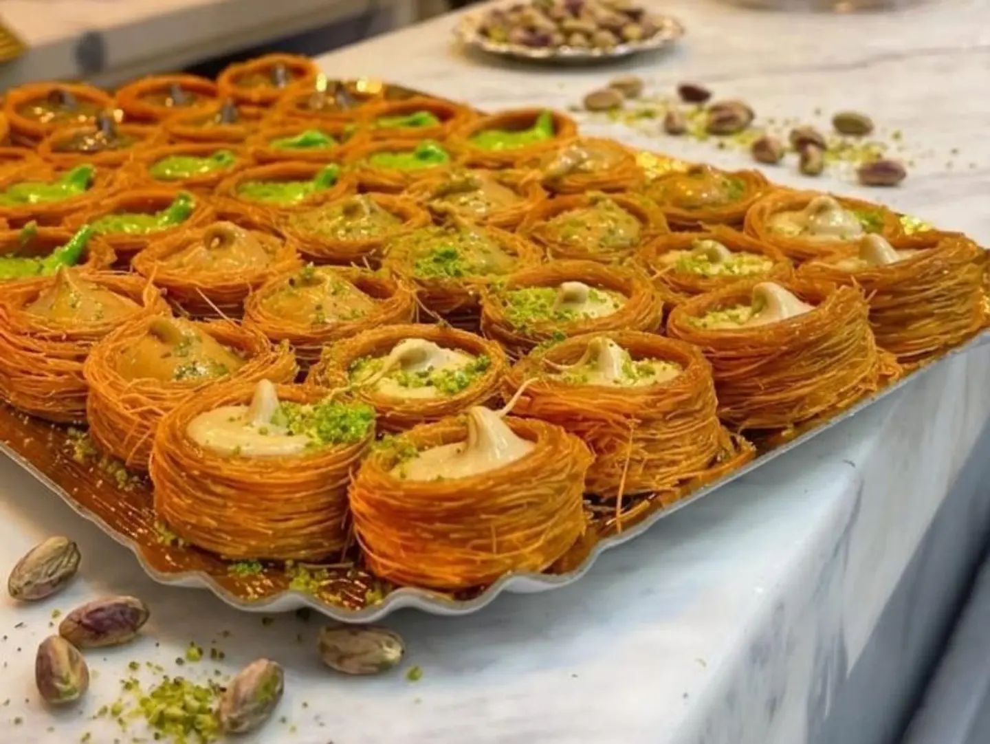 Bird's Nest Kunafa