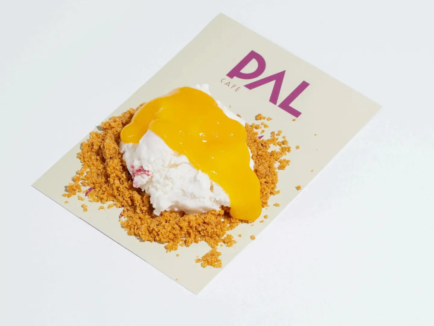 Mango Cheese With Berries