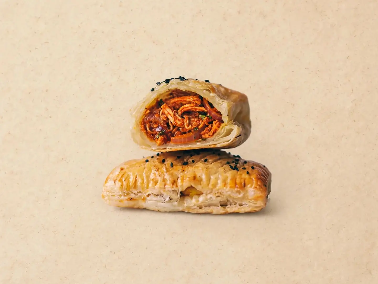 Chicken Tikka Puff Pastry