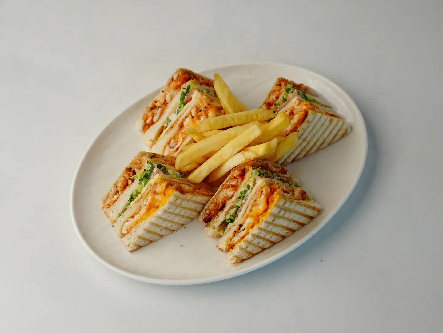 Grilled Chicken Club Sandwich