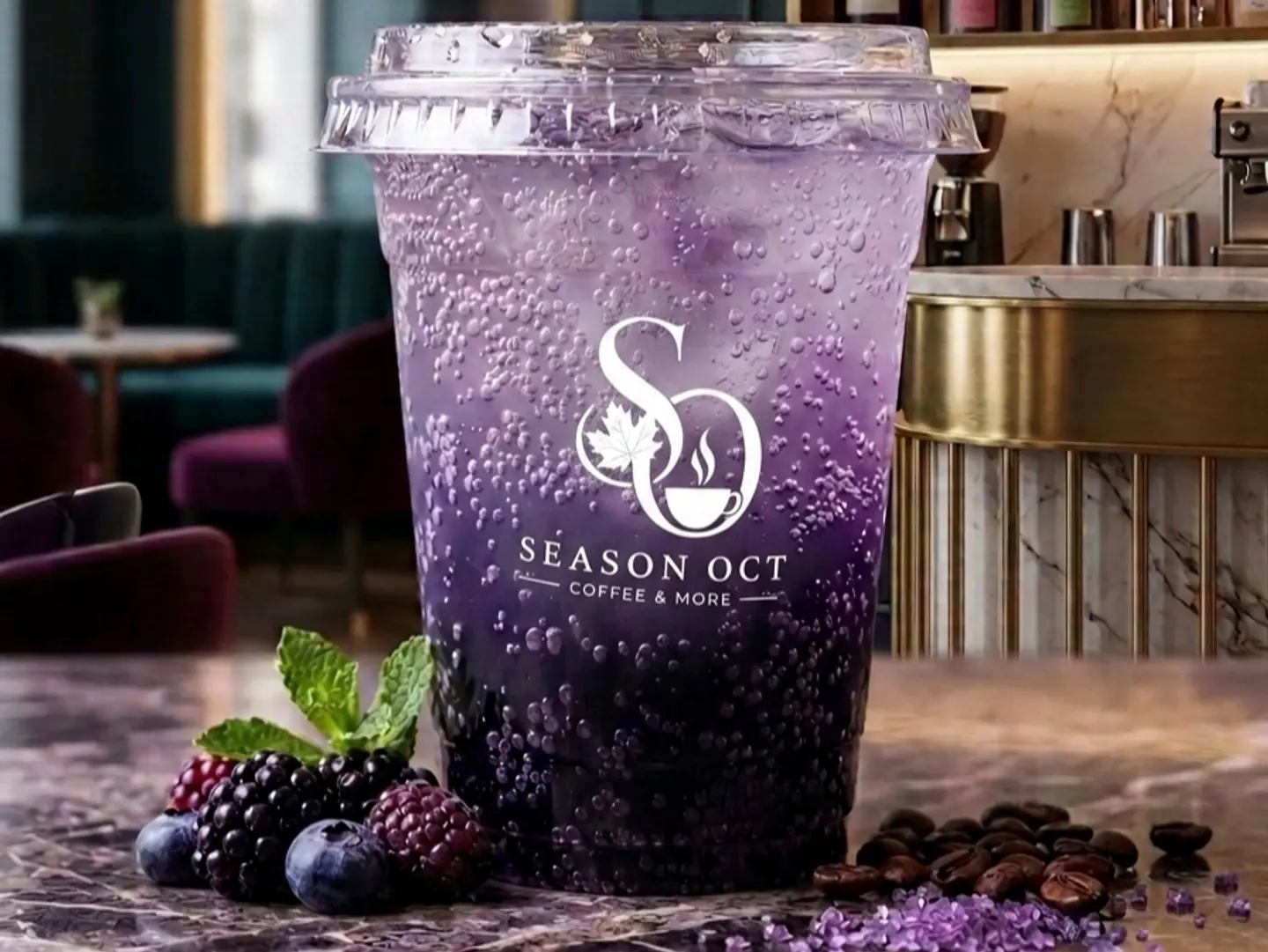 Blueberry Mojito