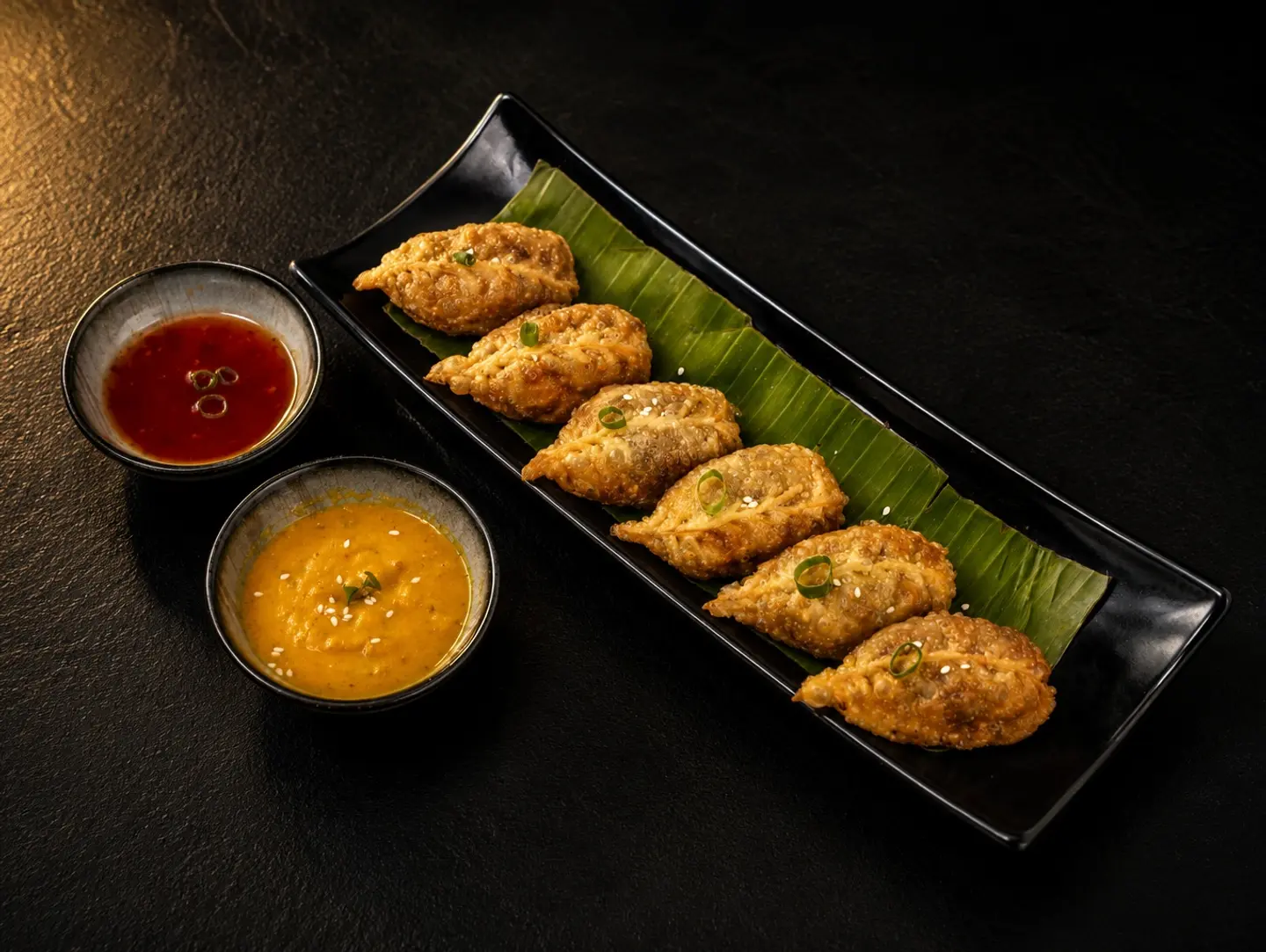 Fried Four Seasons Cheesy Dumplings