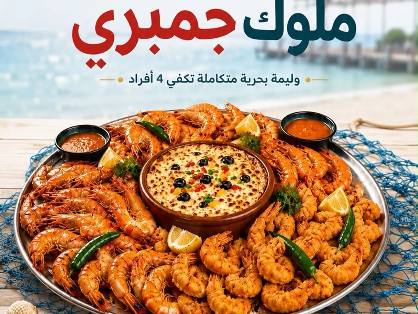 King Of Shrimp Tray ( 4 Person )