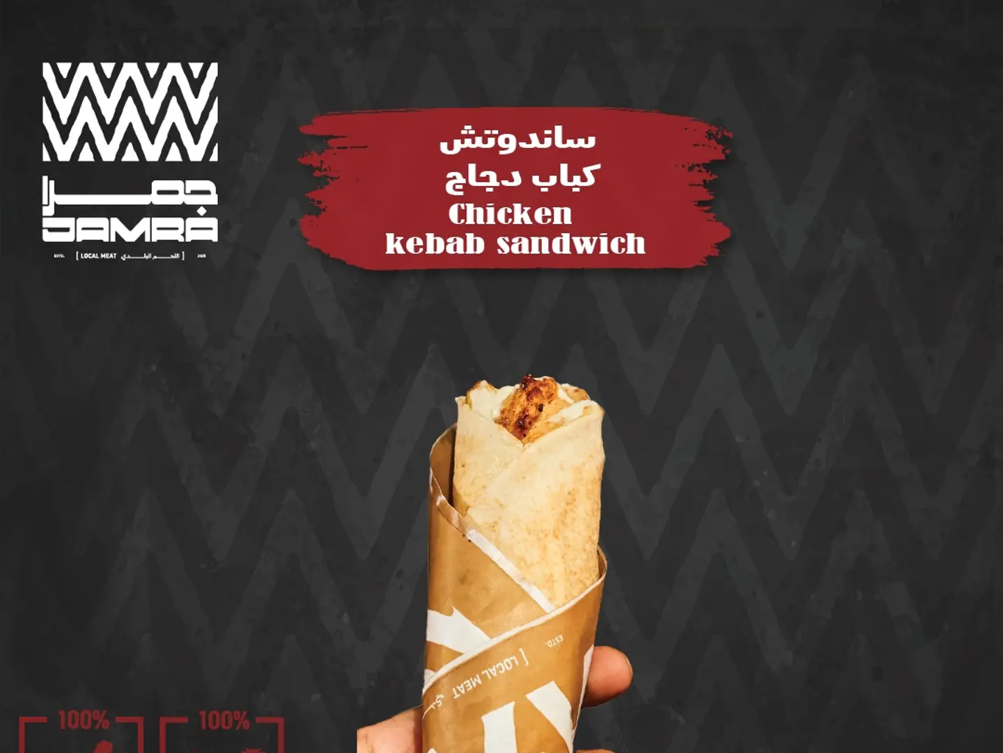 Chicken Kebab Sandwich