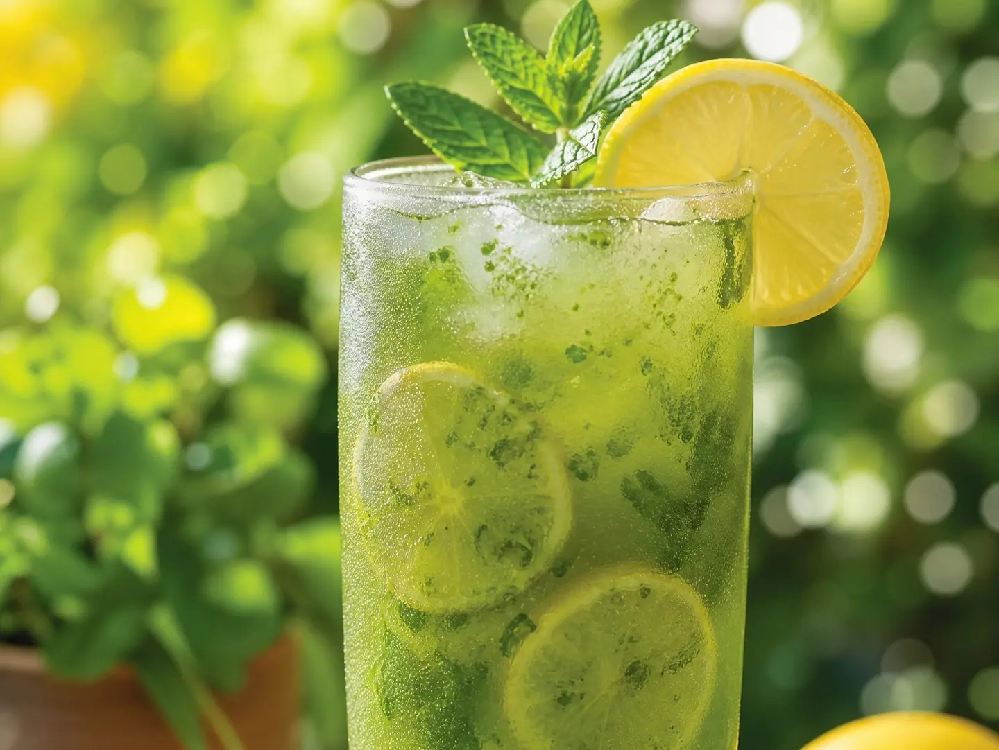 Lemon With Mint Juice