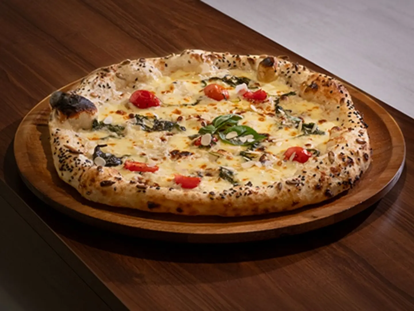White Garden Pizza