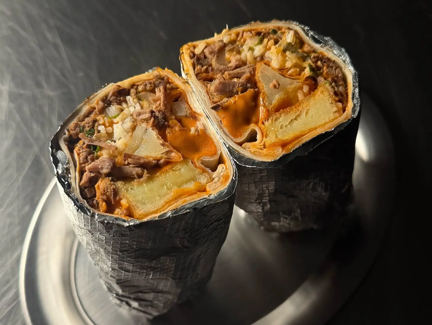 Birria Brisket Burrito
