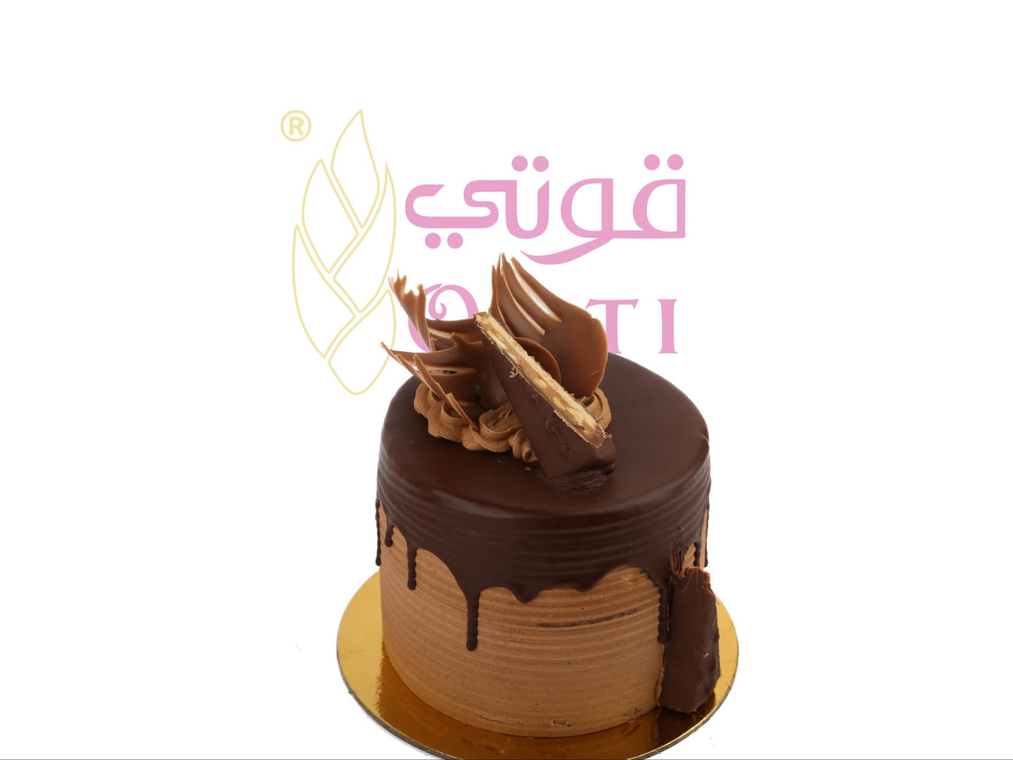 تورته سنيكرز دائري صغير