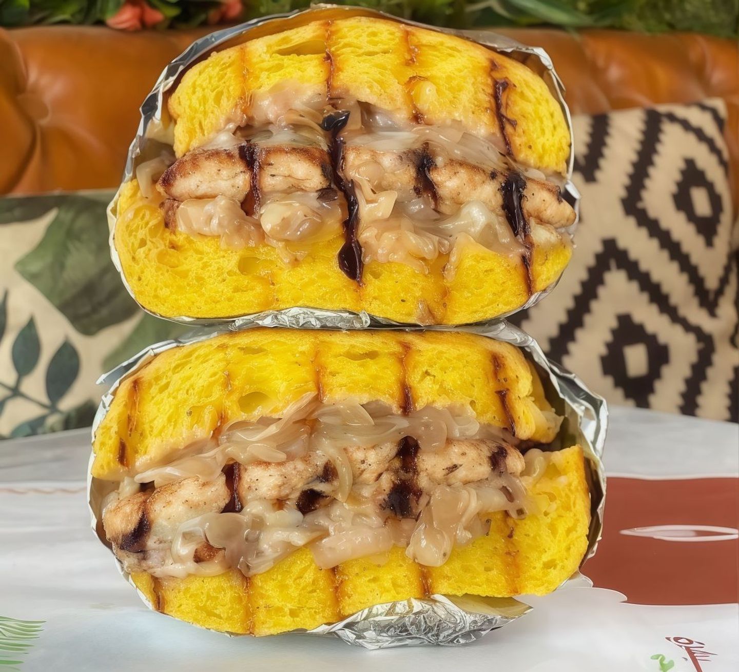 Healthy Smokey Chicken Burger