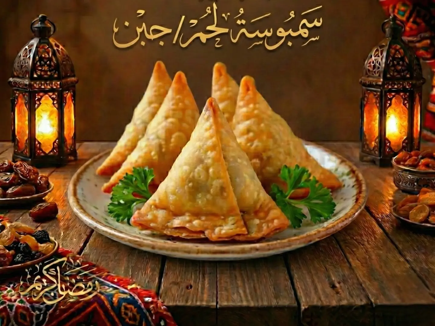 Mixed Meat Cheese Samosa (5 Pcs)