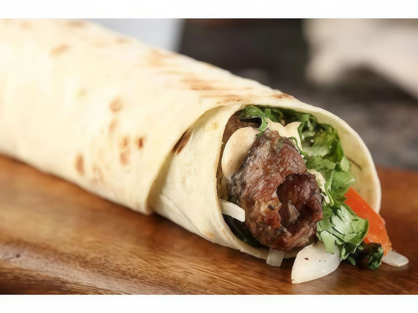 Jumbo Meat Kebab Sandwich