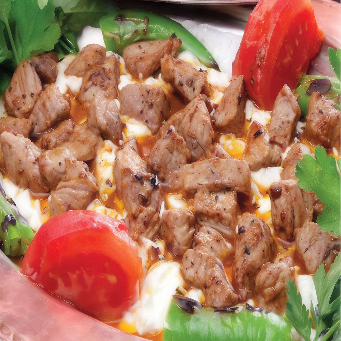 طاجن  شيش طاووق دجاج