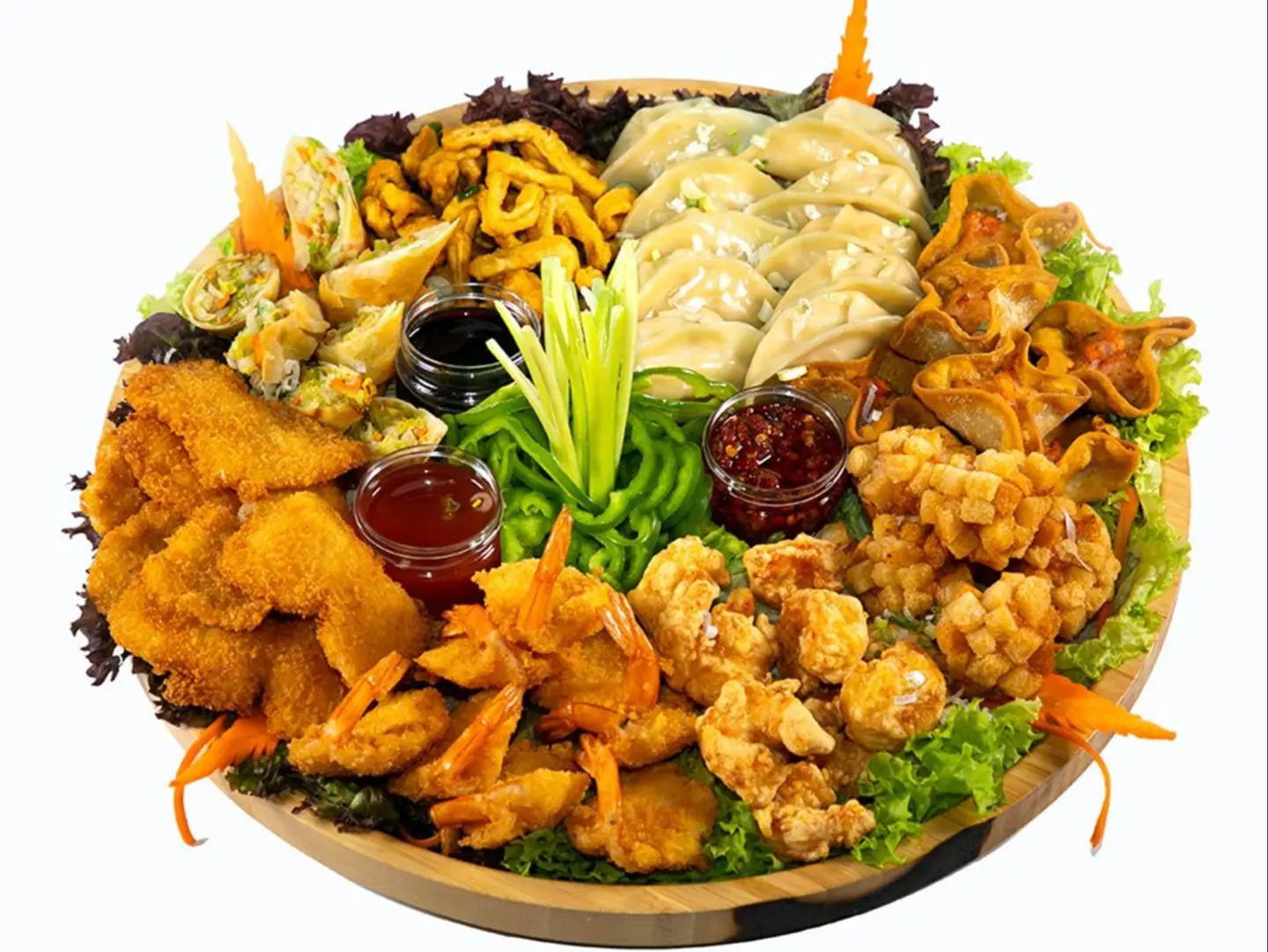 مقبلات في آي بي ميكس (من خمسة إلى ثمانية أشخاص)