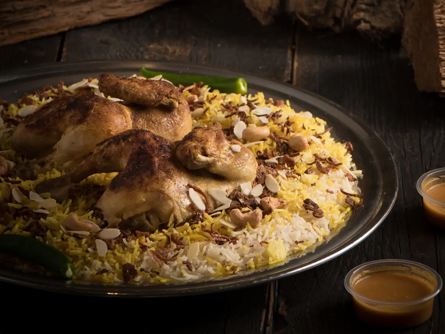 Kabsa Rzizat A Whole Chicken