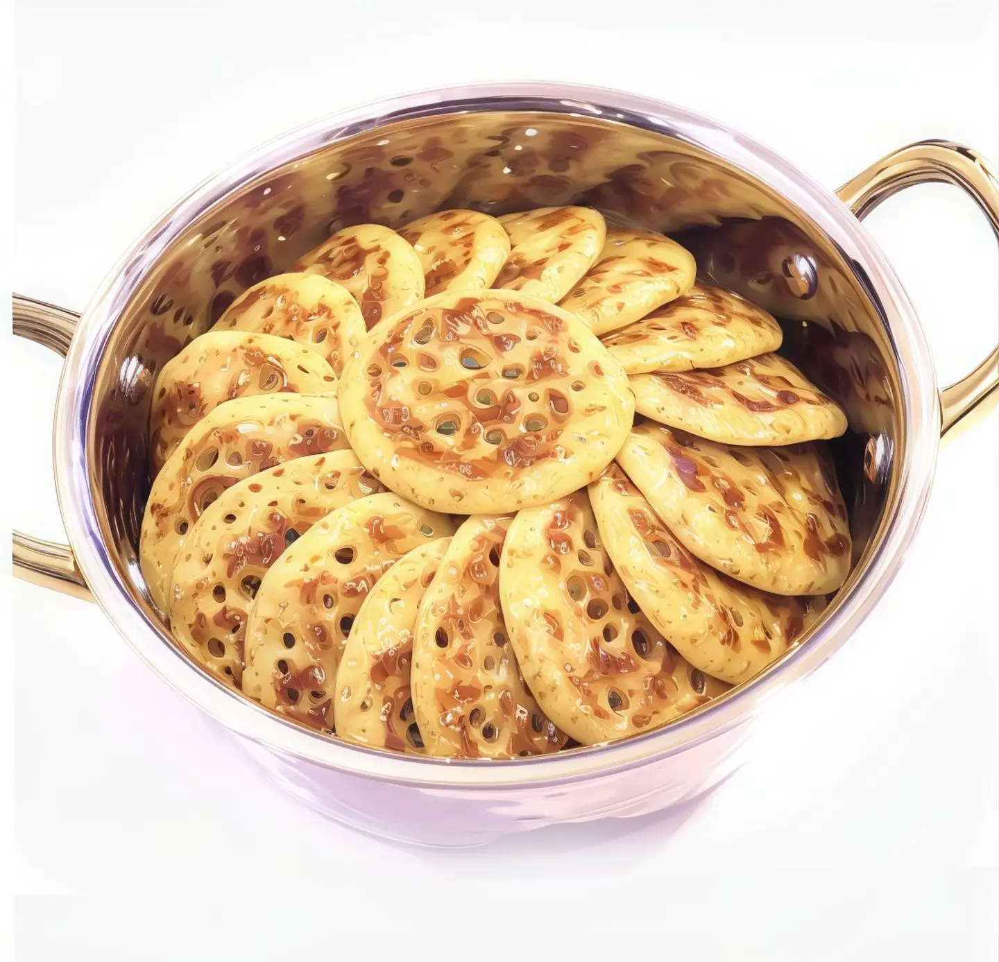 Masabib With Honey And Butter