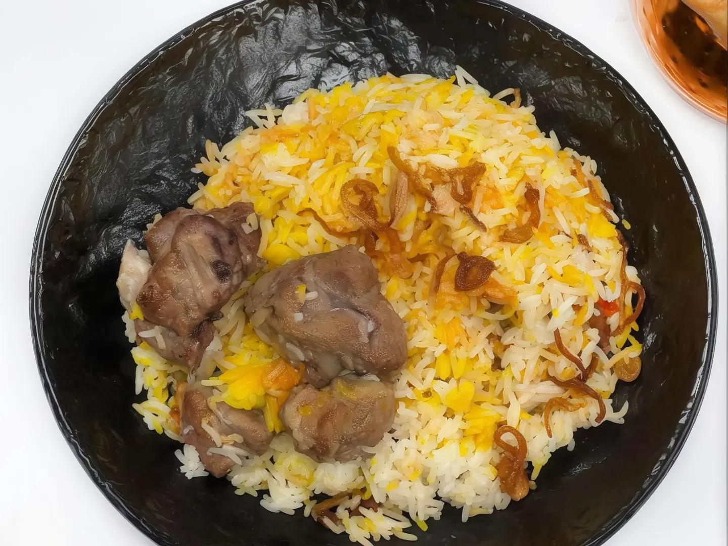 برياني لحم  فخار  - برياني لحم