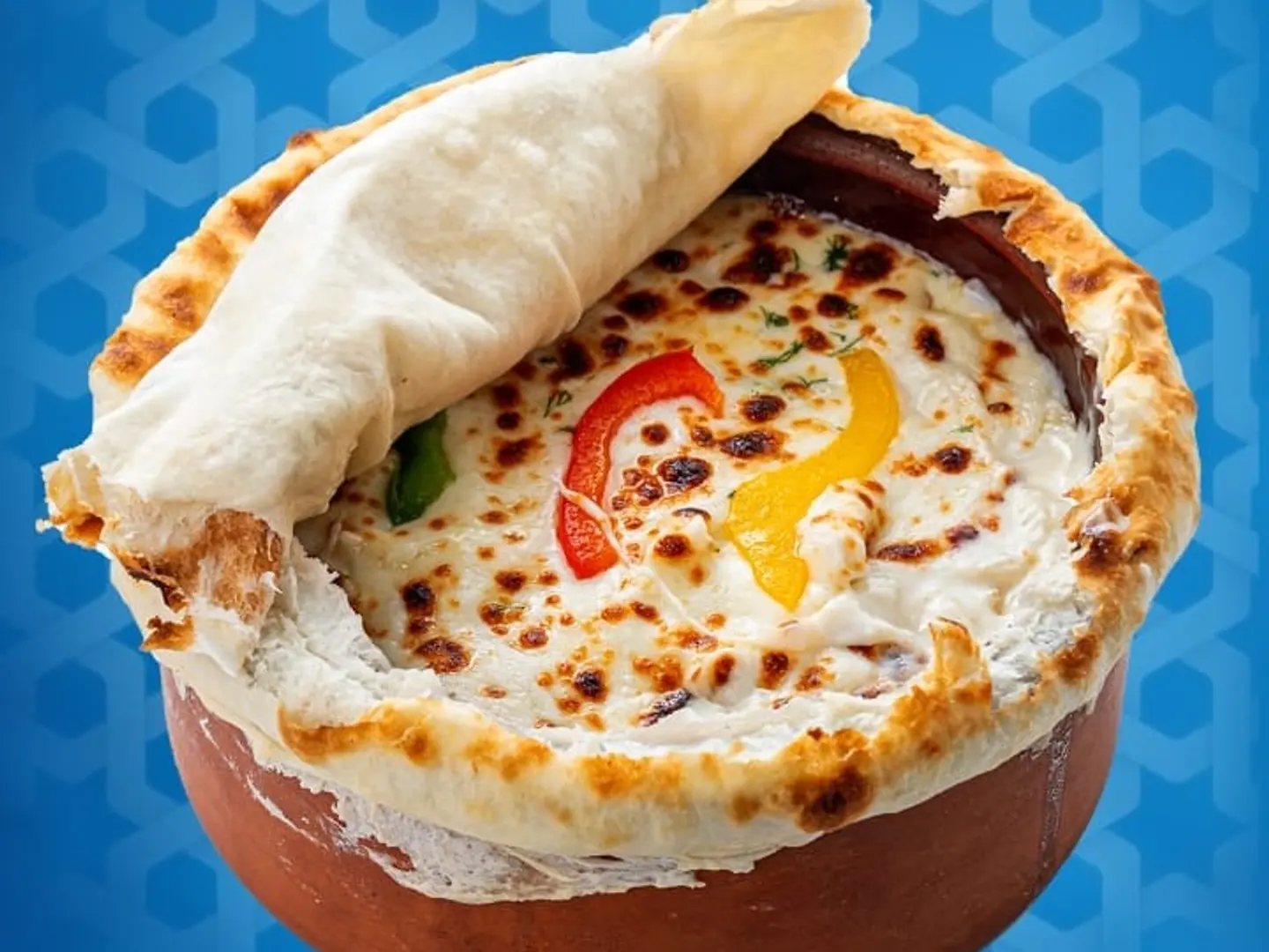 طاجن سمك بالبطاطس وايت صوص