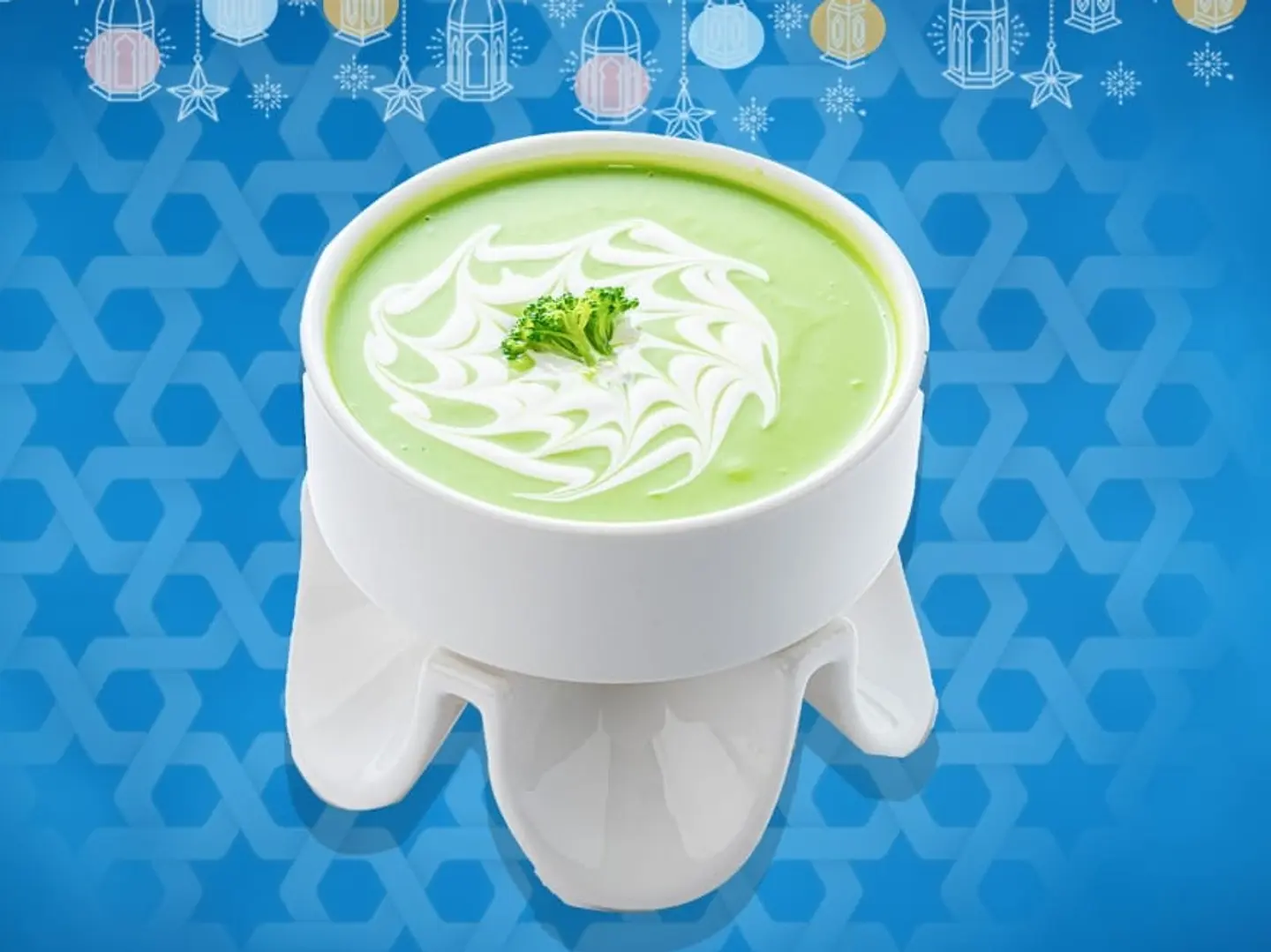 شوربه البروكلي