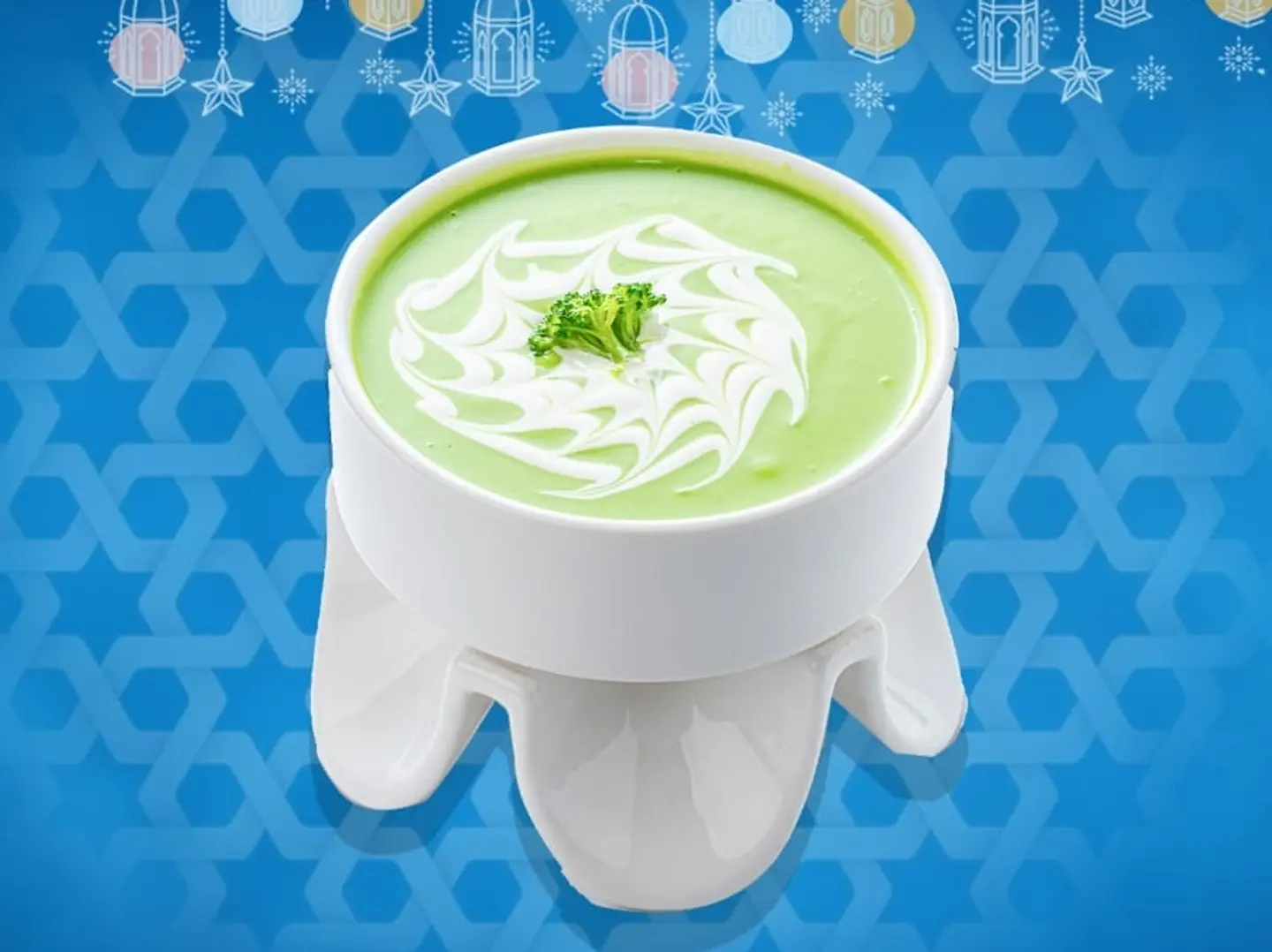 شوربه البروكلي