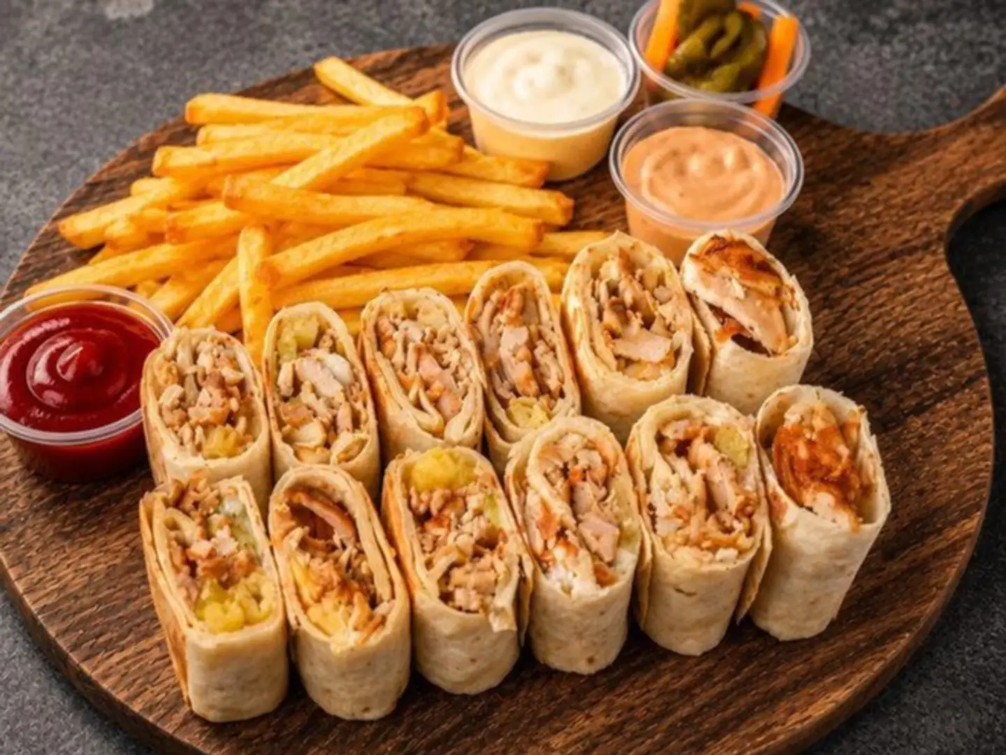 شاورما عربي حراق