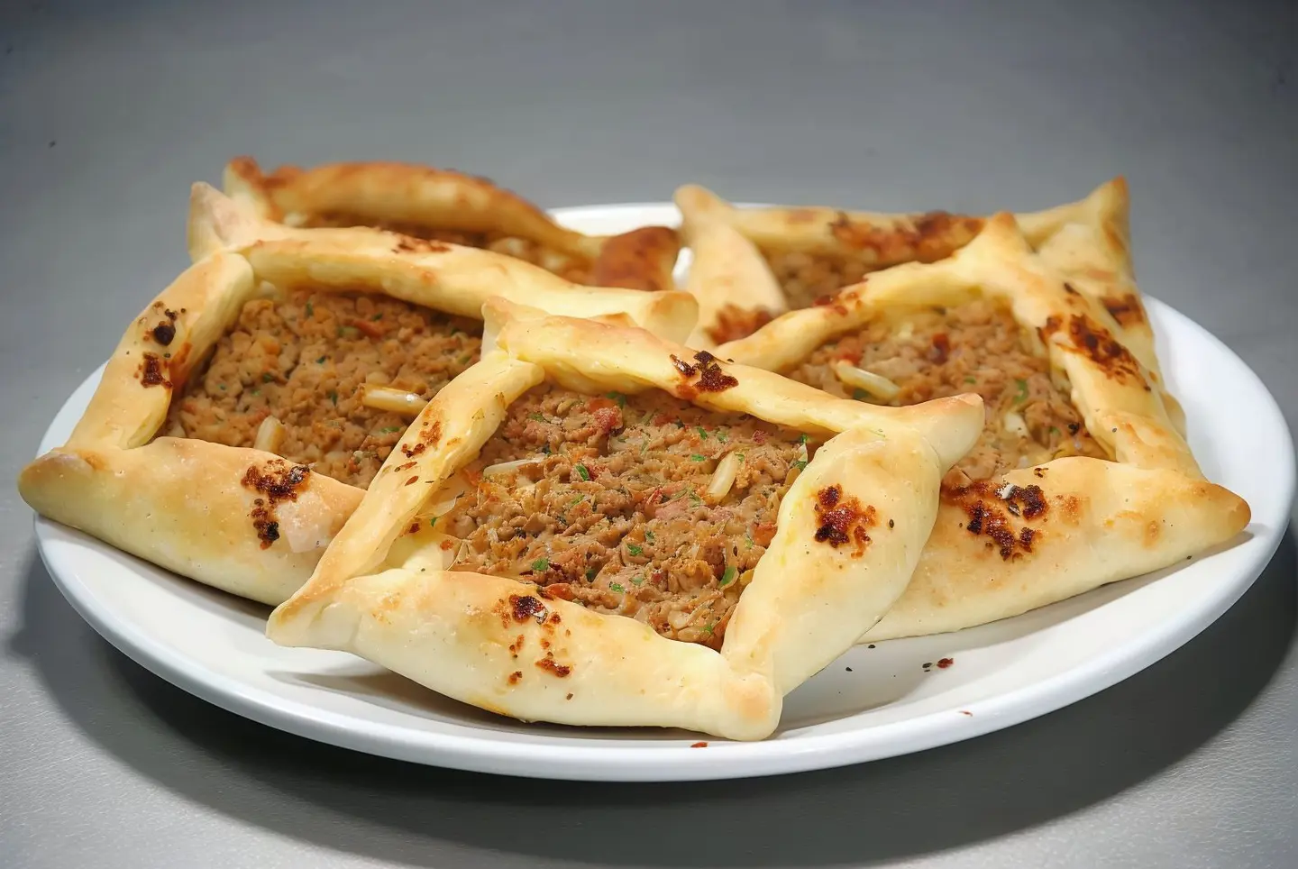 وجبة فطيرة فلافل