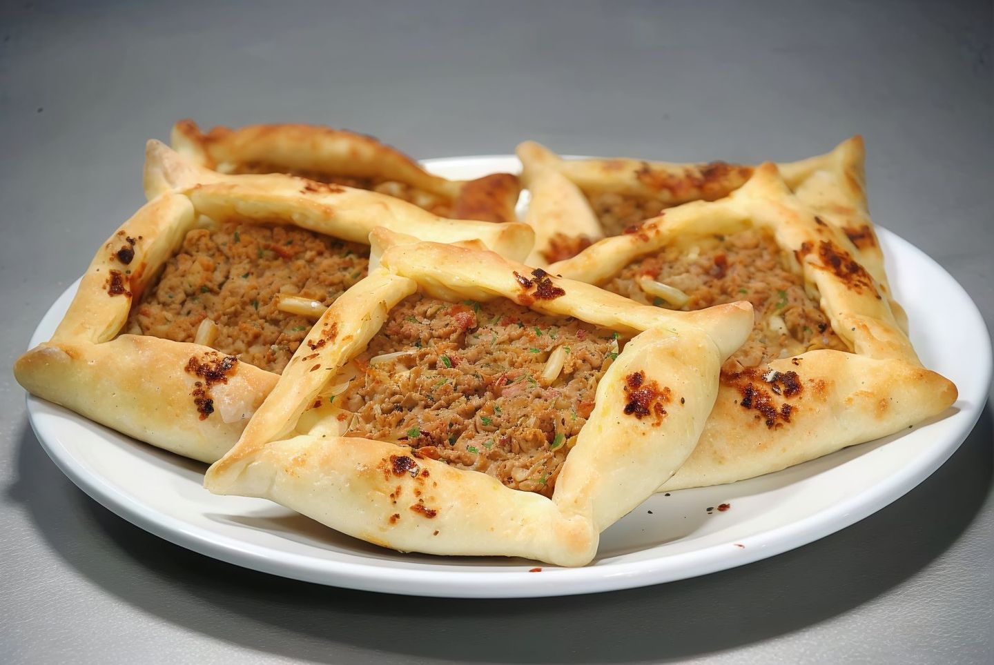 وجبة فطيرة فلافل