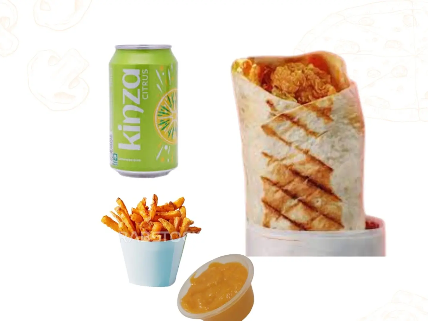 وجبه زنجر بالخبز الصاج