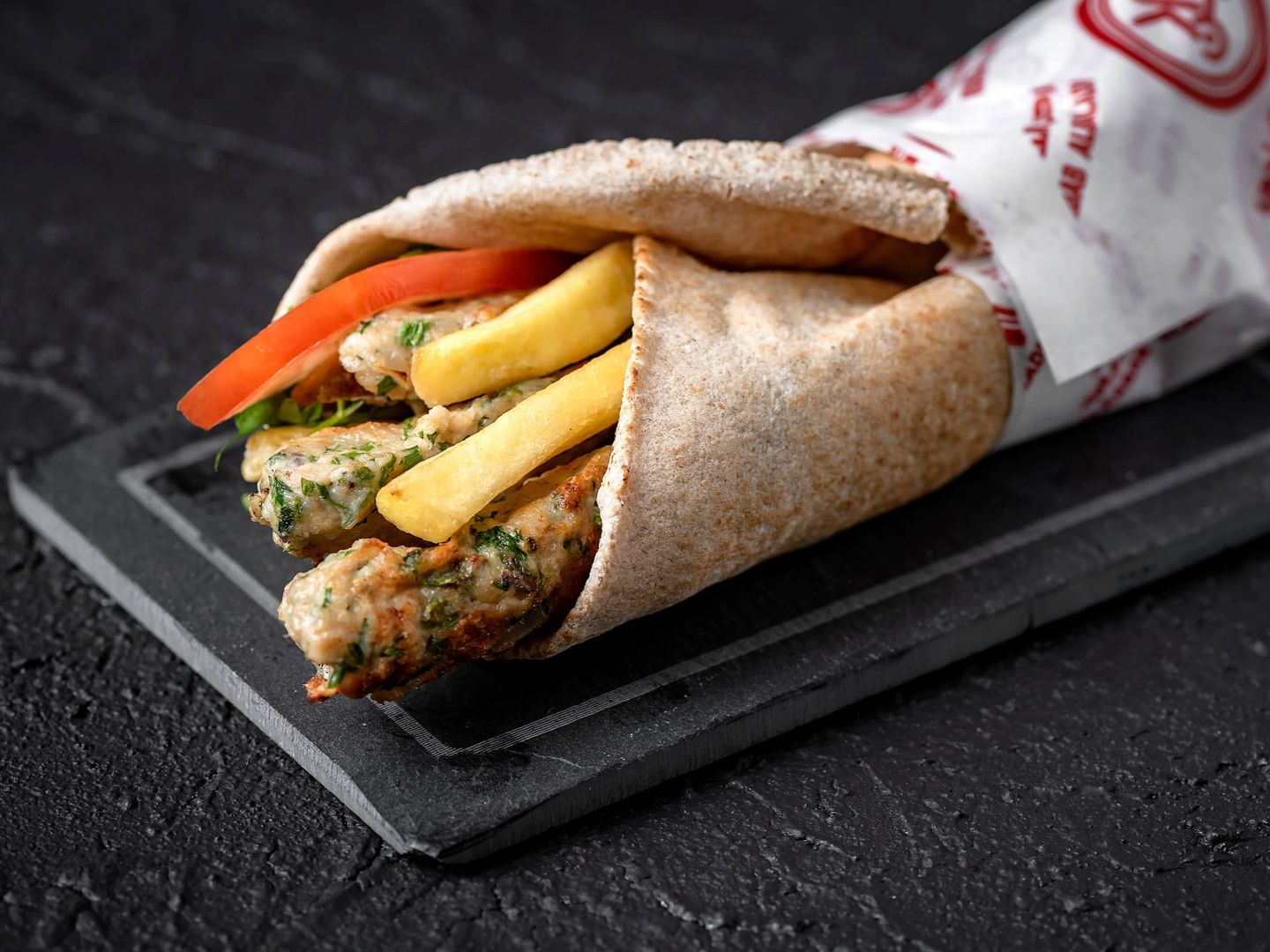 Spicy Chicken Kebab Sandwich