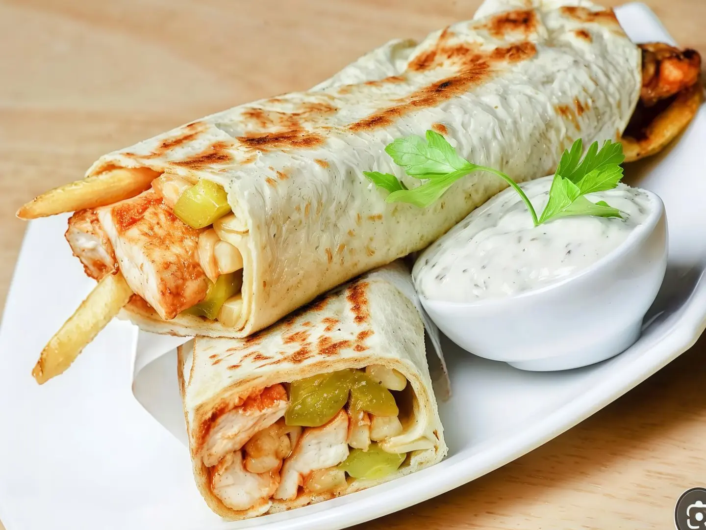 وتش دجاج مشوى