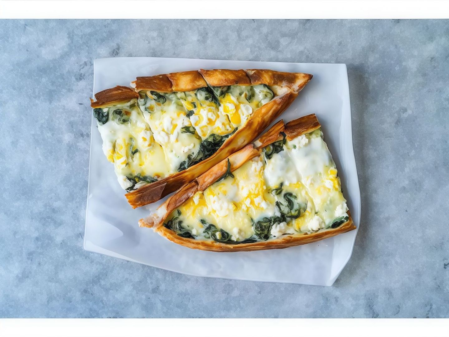 Spinach With Egg Pie