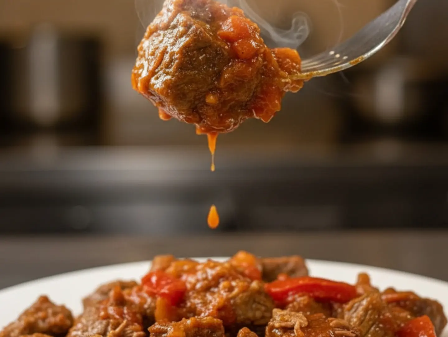 Meat With Tomatoes