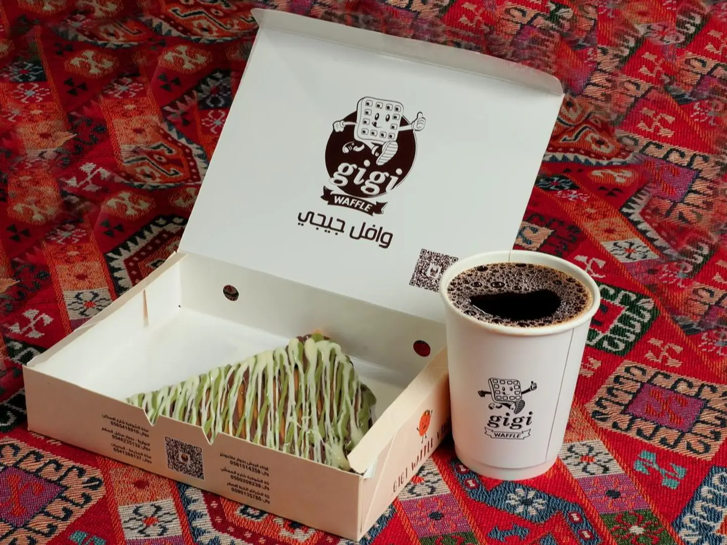 كريب مكس مع القهوة اليوم