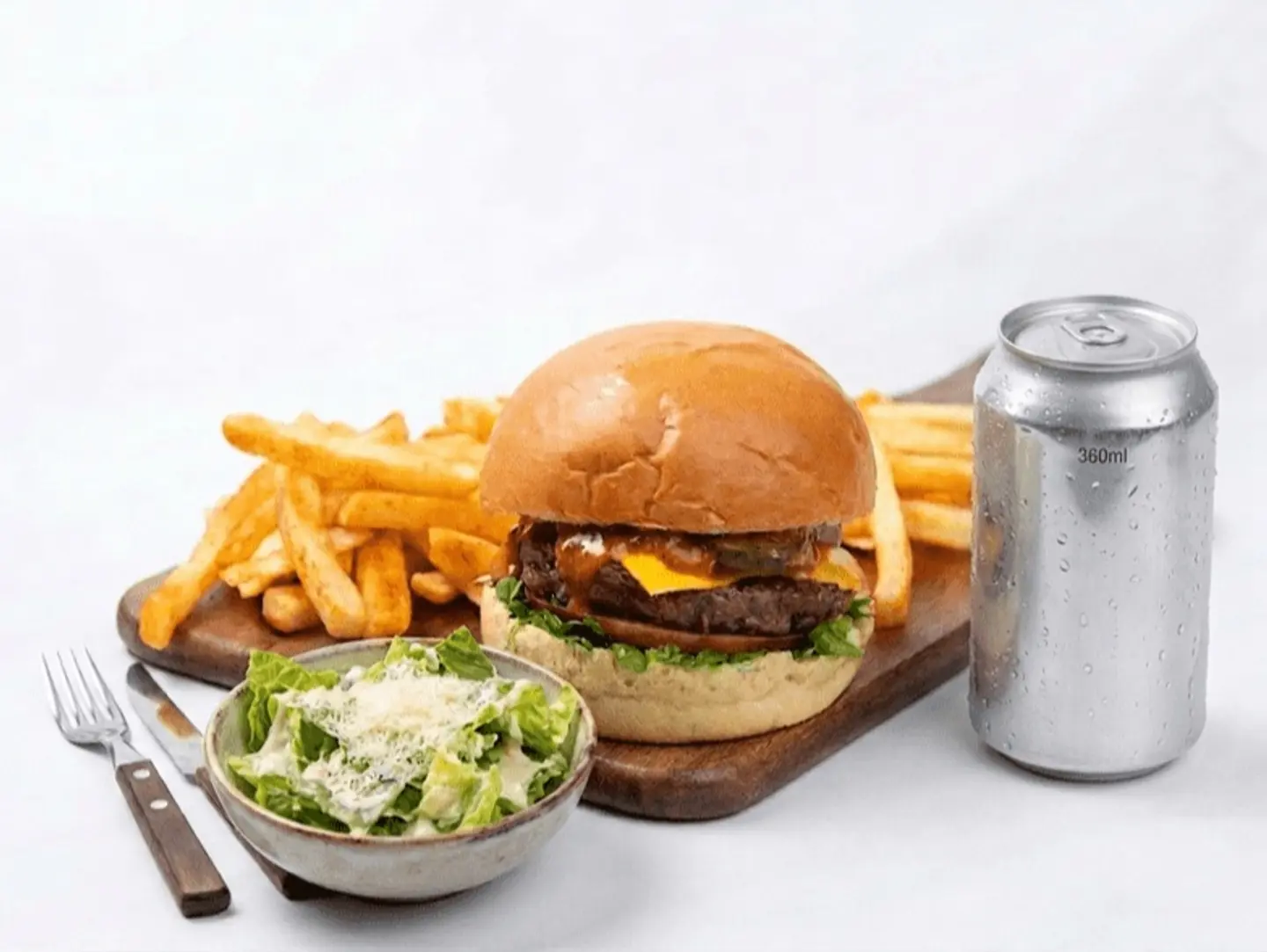 Cheese Burger Combo