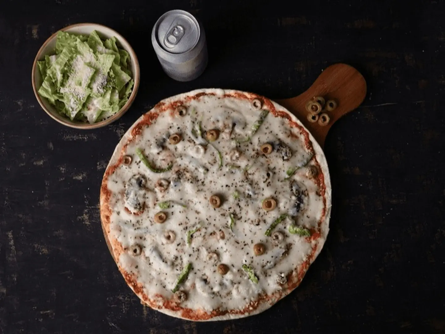 Vegetable Pizza Combo