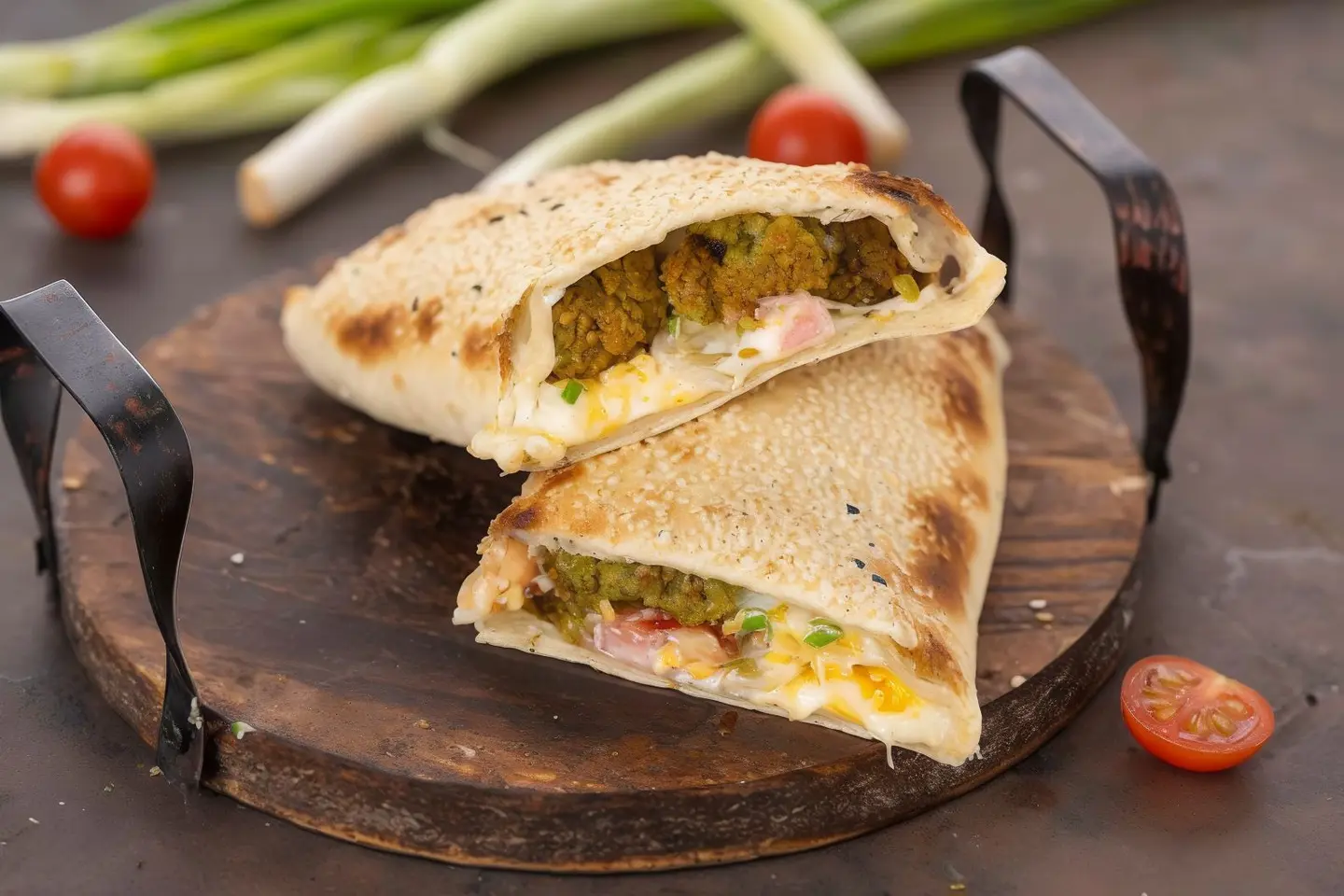 Falafel Hasham Pie
