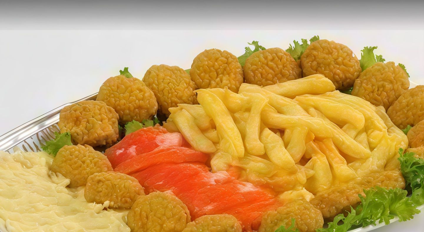 Medium Plate Mized Flafel Arabs
