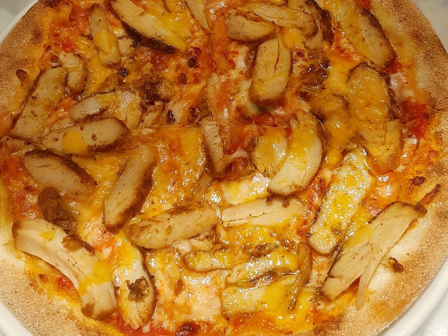 Mini Chicken Pizza