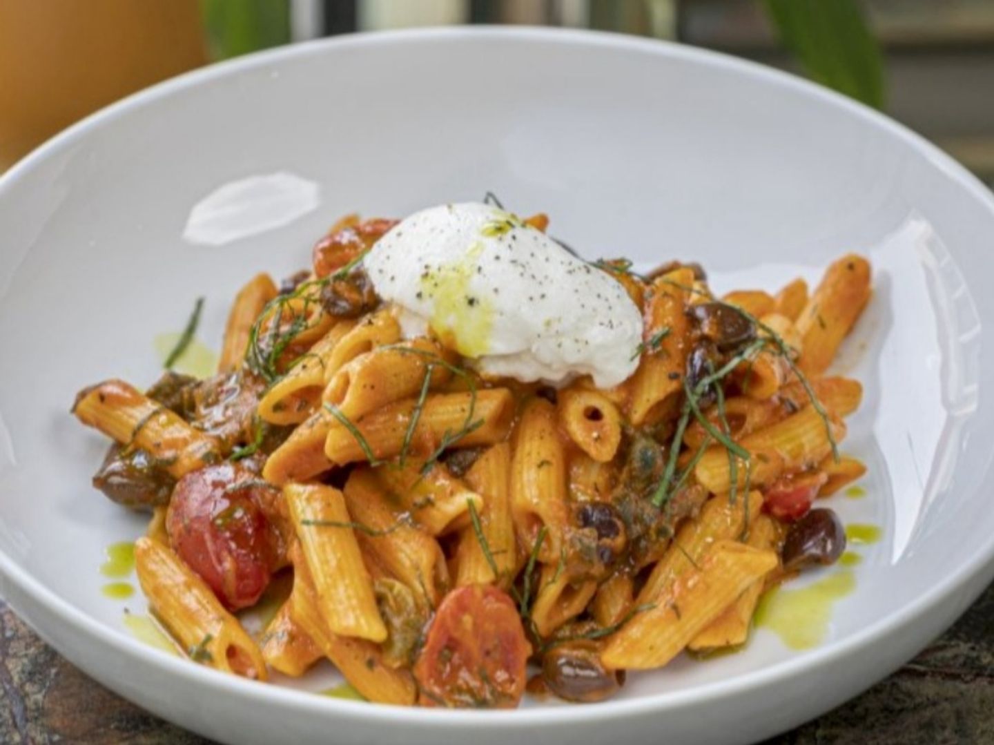 Pasta Penne & Burrata