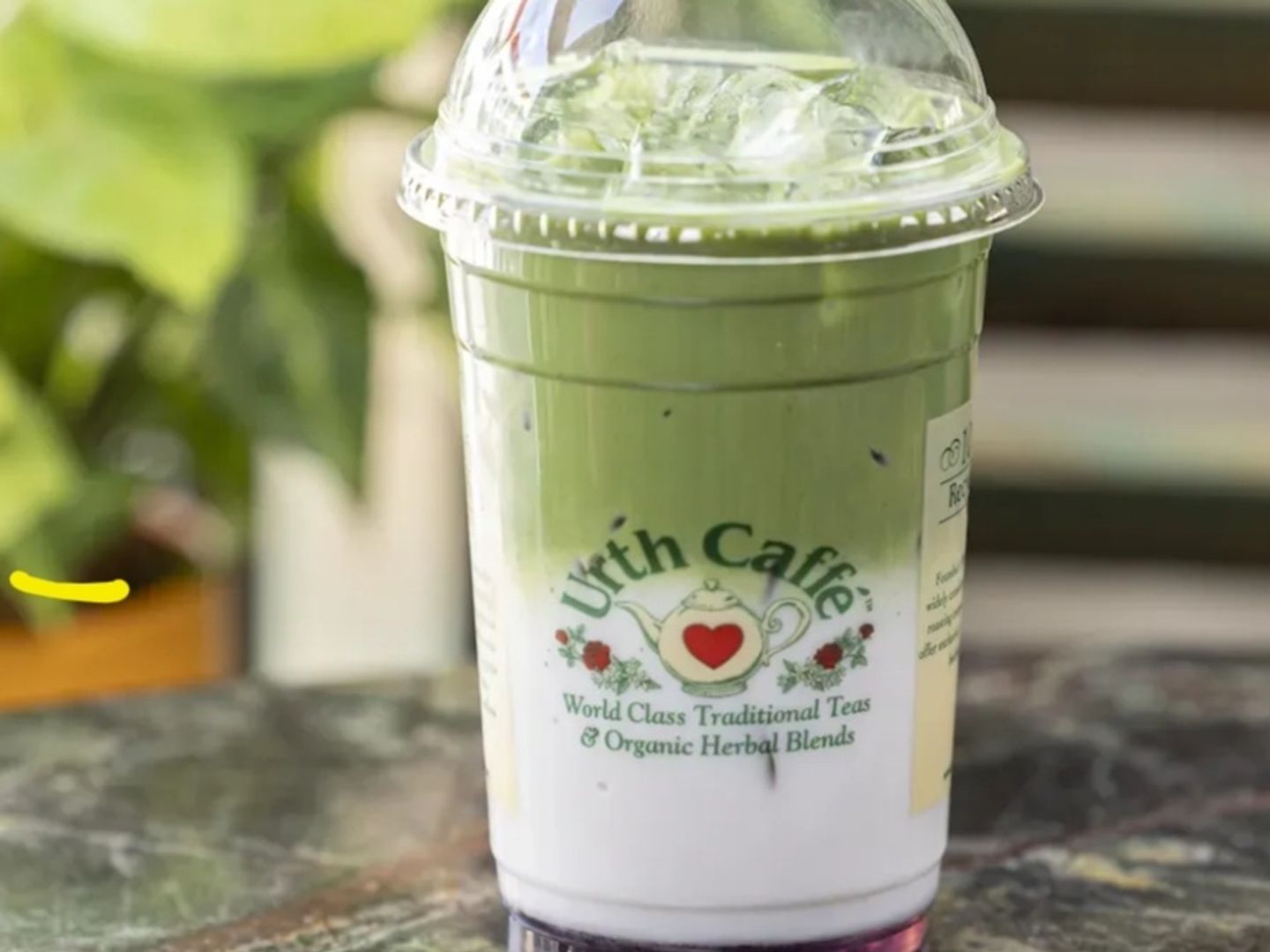 Lavender Matcha With Camel Milk