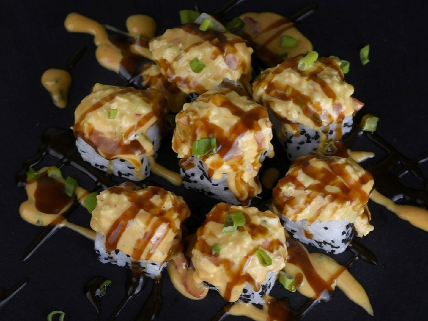 Volcano Sushi With Shrimp