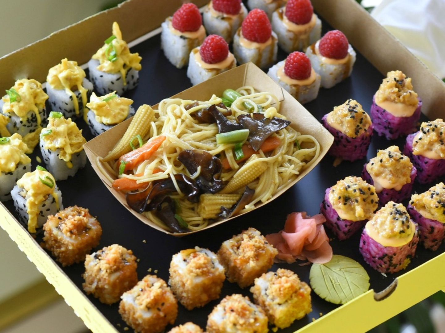 Mixed Sushi Dish