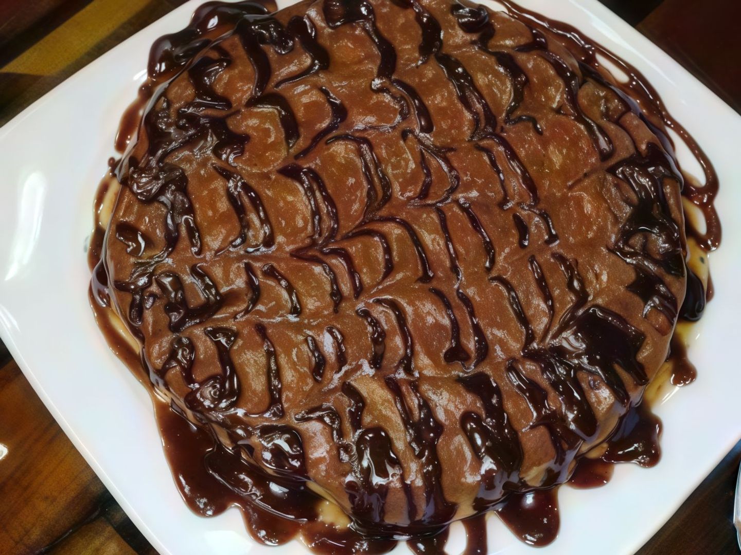 Classic Waffle With Nutella
