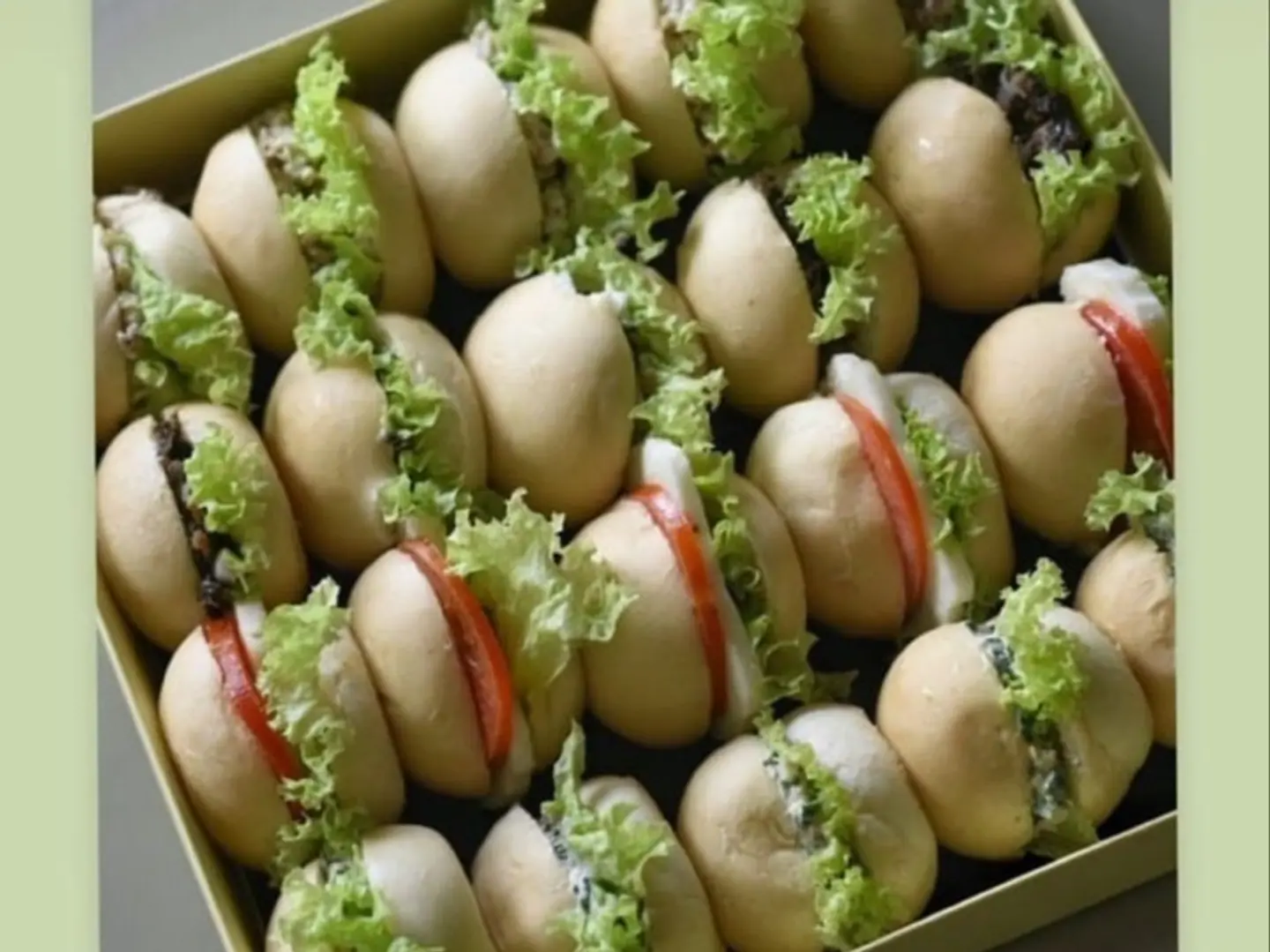 Mini Sandwiches, 20 Pieces