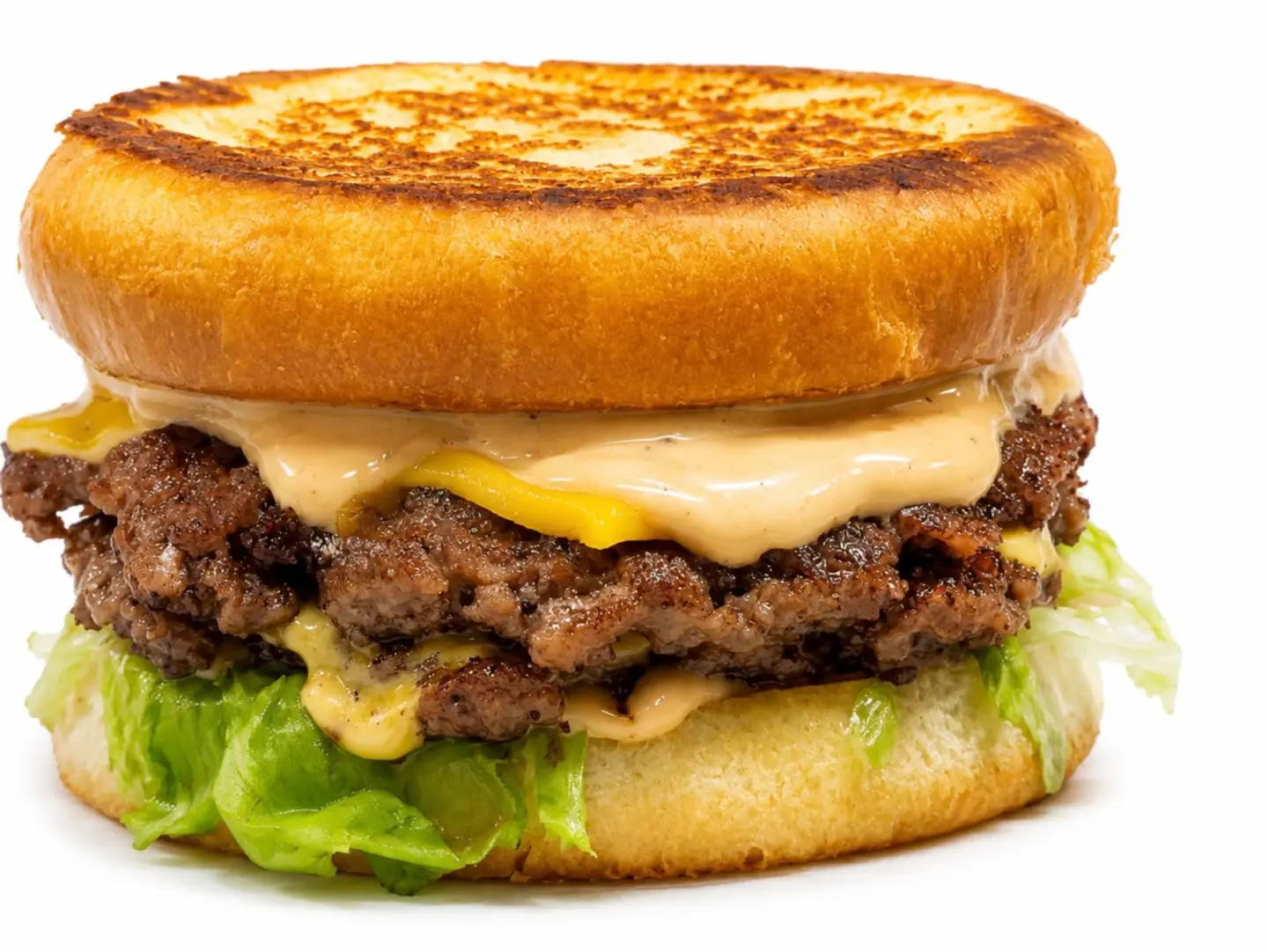 Double Inverted Beef Burger