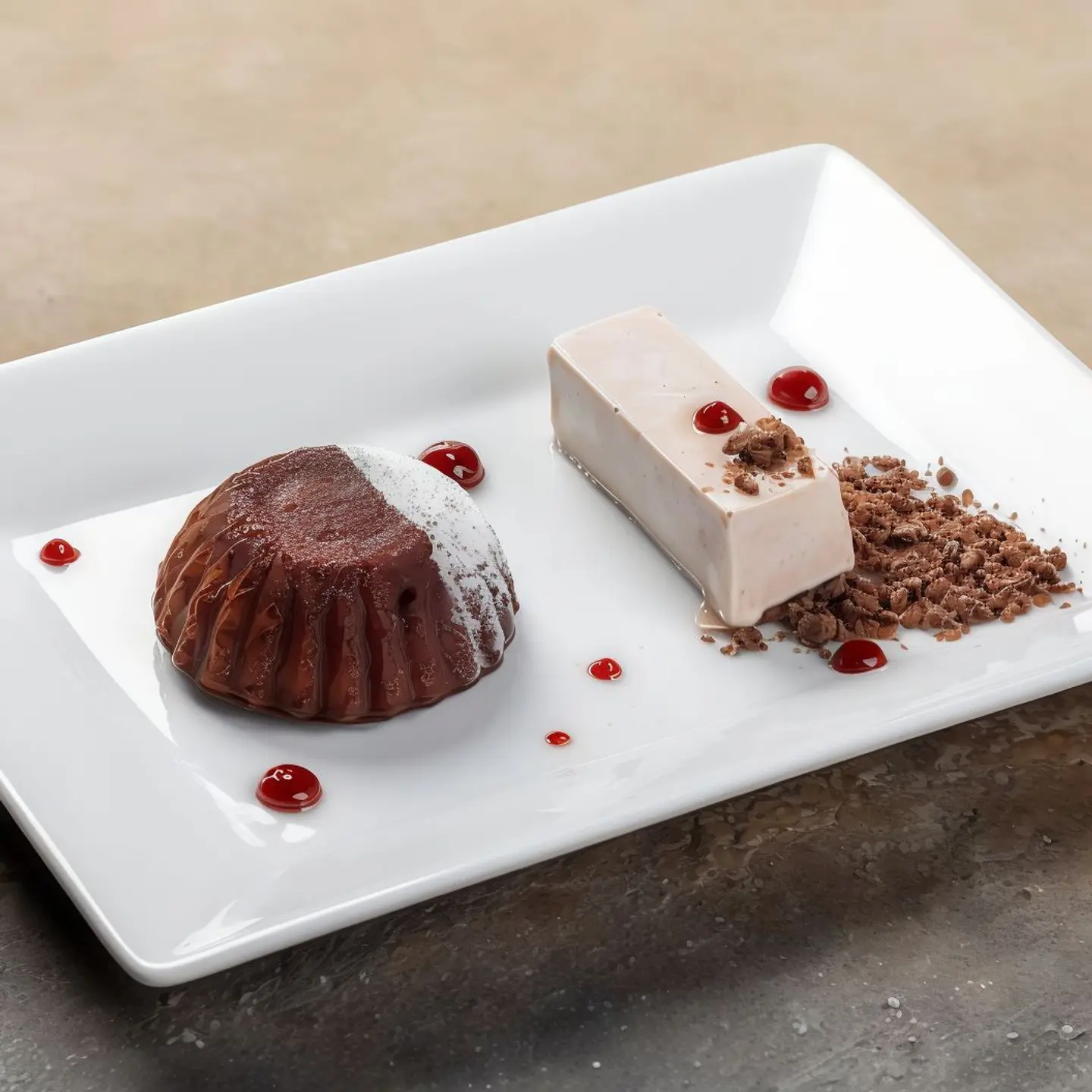 بودنغ التمر بالكراميل مع كلفي الموز