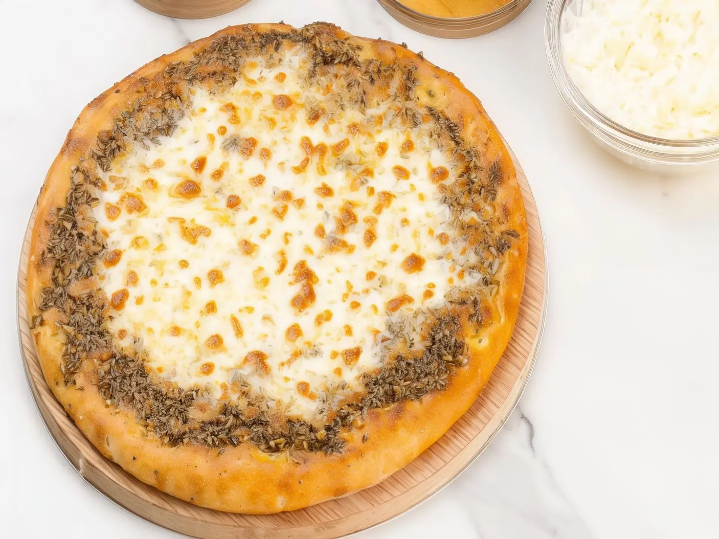Zaatar And Cheese