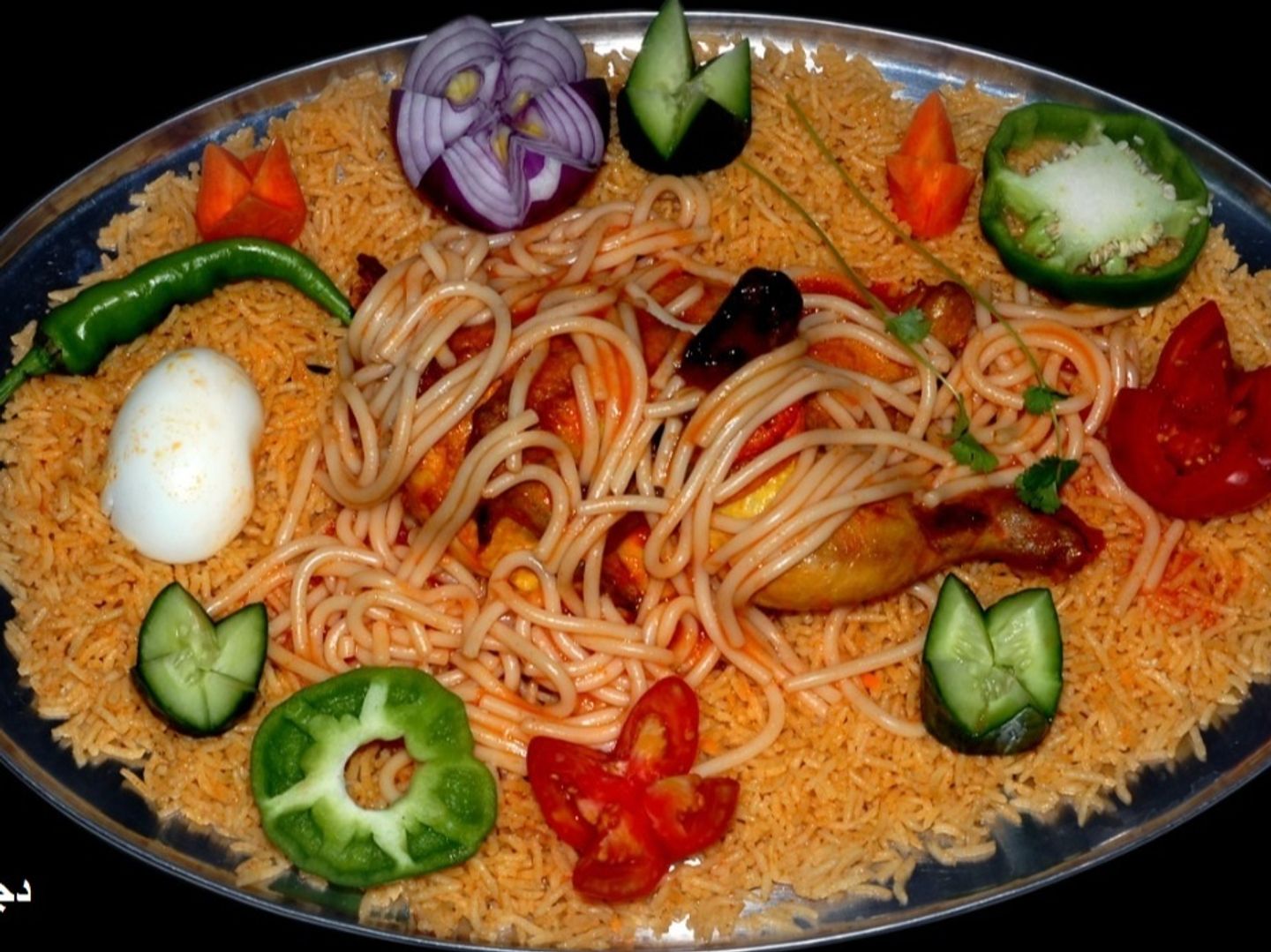 حبة دجاج مندي مثلوثه